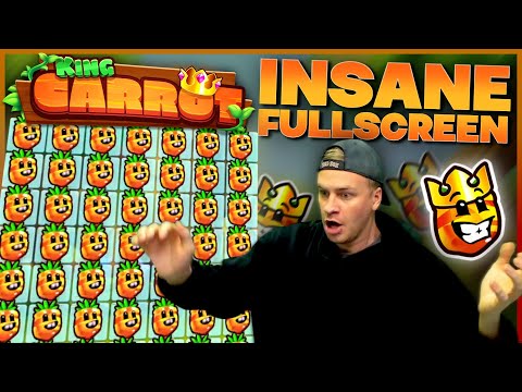 INSANE WIN On King Carrot! (New Slot)