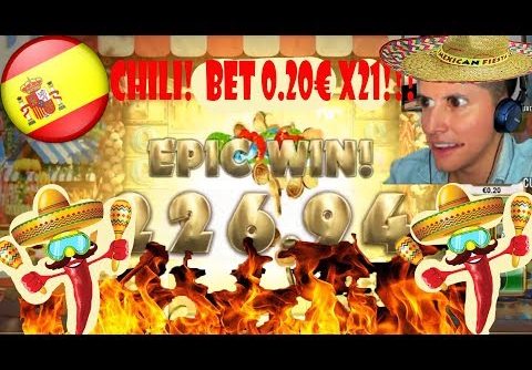 🎲 Extra Chili Jackpot win Bet 0,20€ 🎰 Tragaperras Españolas Online 🔞 Slot-machine en Español! 💰