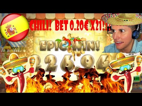 🎲 Extra Chili Jackpot win Bet 0,20€ 🎰 Tragaperras Españolas Online 🔞 Slot-machine en Español! 💰