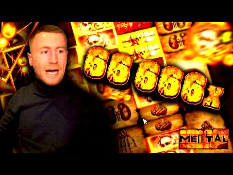 THIS IS MENTAL! 66,666X! MAX WIN ON MENTAL SLOT BY NOLIMIT CITY!  RECORD WIN!