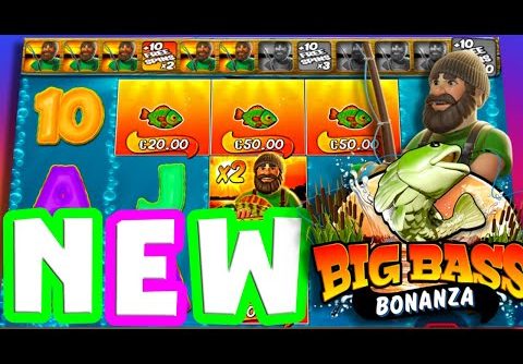 BIG BASS BONANZA 🐟🎣BIG WINS ON THIS NEW SLOT⚠️ OMG BONUS HUNT NON STOP FREE SPINS UP TO €15 BETS‼️