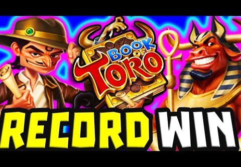 MY BIGGEST BOOK OF TORO 🔥 SLOT WIN EVER 😱 ULTRA BIG WIN €5.000 SUPER BONUS BUY RECORD WIN‼️