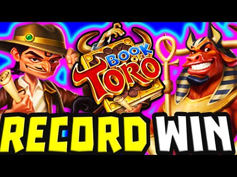 MY BIGGEST BOOK OF TORO 🔥 SLOT WIN EVER 😱 ULTRA BIG WIN €5.000 SUPER BONUS BUY RECORD WIN‼️