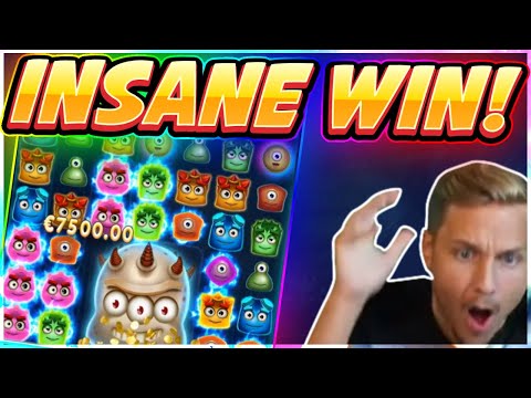 EPIC WIN! Reactoonz Big win – HUGE WIN on Casino slot from Casinodaddy LIVE Stream