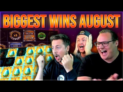 Top 10 Biggest Slot Wins of August!