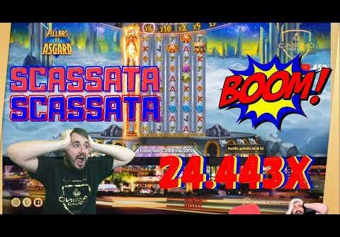 😱 VINCITA RECORD 🎰 (24.443x): Chily ha SCASSATO la slot 🧊 PILLARS OF ASGARD 🔥