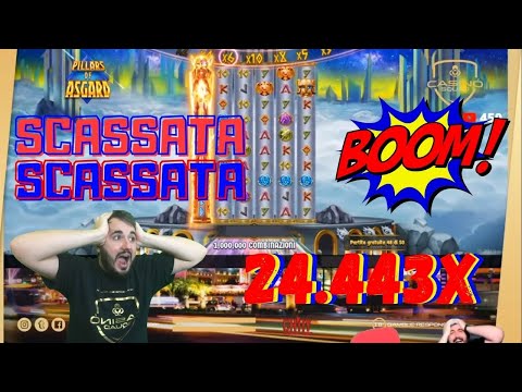 😱 VINCITA RECORD 🎰 (24.443x): Chily ha SCASSATO la slot 🧊 PILLARS OF ASGARD 🔥