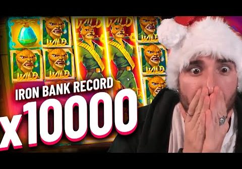 ClassyBeef Record x10000 Win on Iron Bank slot – TOP 5 Biggest wins of the week
