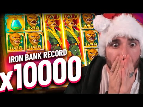 ClassyBeef Record x10000 Win on Iron Bank slot – TOP 5 Biggest wins of the week