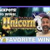 SOME OF MY BIGGEST HITS AND FAVORITE SLOT MACHINE WINS THIS YEAR! LOTS OF JACKPOTS AND HUGE WINS!