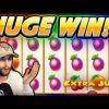 HUGE WIN!!! Extra Juicy BIG WIN – Casino Slot from Casinodaddy stream