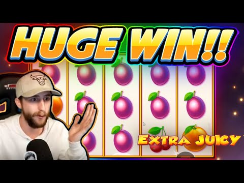 HUGE WIN!!! Extra Juicy BIG WIN – Casino Slot from Casinodaddy stream