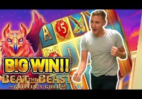 BIG WIN!!! GRIFFINS GOLD BIG WIN – €10 bet on NEW SLOT from Thunderkick