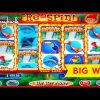 TOP AWARD SCORED! Hot Hot Penny Blue Lagoon Slot – BIG WIN BONUS!