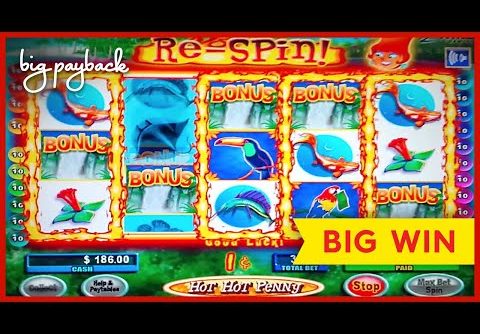 TOP AWARD SCORED! Hot Hot Penny Blue Lagoon Slot – BIG WIN BONUS!