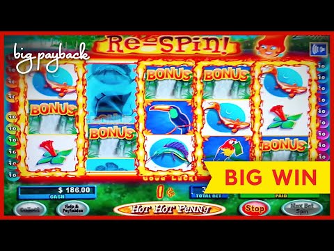 TOP AWARD SCORED! Hot Hot Penny Blue Lagoon Slot – BIG WIN BONUS!