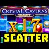 CRYSTAL CAVERNS MEGAWAYS 💎 SLOT HUGE 5 SCATTER BONUS 😱 BIG WINS AND MASSIVE MULTIPLIERS‼️