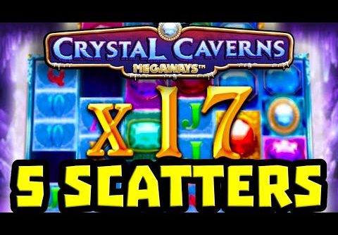 CRYSTAL CAVERNS MEGAWAYS 💎 SLOT HUGE 5 SCATTER BONUS 😱 BIG WINS AND MASSIVE MULTIPLIERS‼️