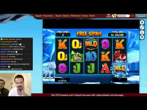 Huge win in the new Dragonz slot