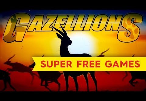 Gazellions Slot – HUGE WIN – SUPER FREE GAMES!