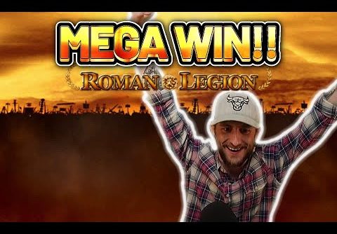 MEGA WIN! ROMAN LEGION BIG WIN – €10 bet on Casino Slot from CASINODADDY