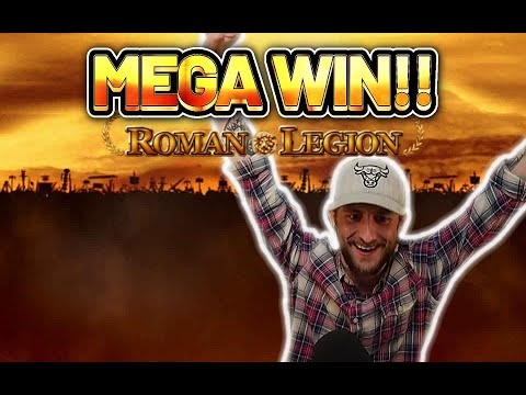 MEGA WIN! ROMAN LEGION BIG WIN – €10 bet on Casino Slot from CASINODADDY