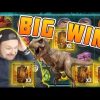 BIG WIN Raging Rex – New slot from Play’n GO – Huge win on Casino Game