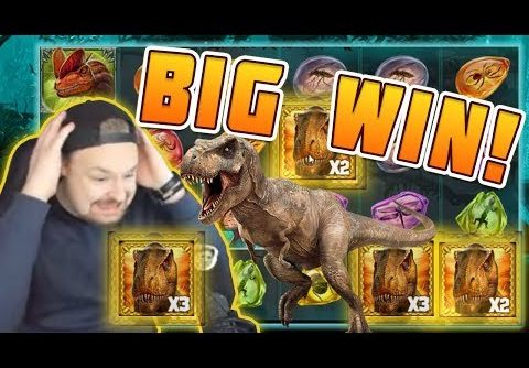 BIG WIN Raging Rex – New slot from Play’n GO – Huge win on Casino Game