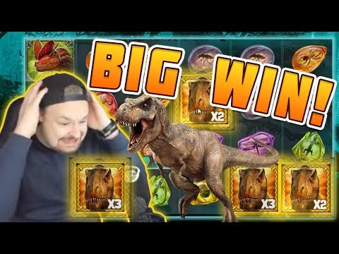 BIG WIN Raging Rex – New slot from Play’n GO – Huge win on Casino Game