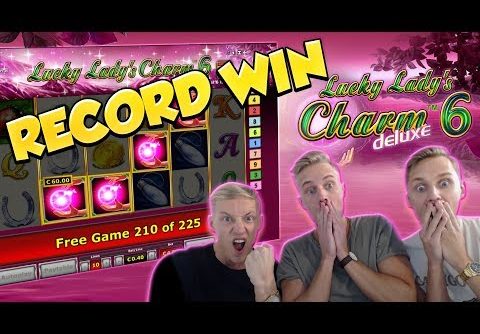 RECORD WIN!!!! Lucky Ladys charm 6 Big win – Casino – Huge Win (Online Casino)