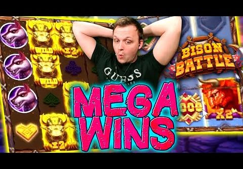 SUPER BIG WINS Bison Battle Slot is OUT OF CONTROL!