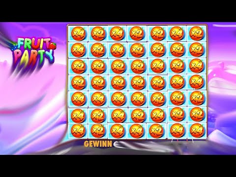 🍓 Insane Big Win on Fruit Party 🍋 Biggest Slot Wins 🍏