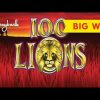 SHORT & SWEET! 100 Lions Slot – BIG WIN BONUS!