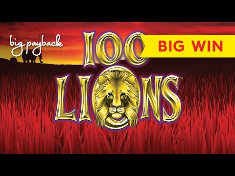 SHORT & SWEET! 100 Lions Slot – BIG WIN BONUS!