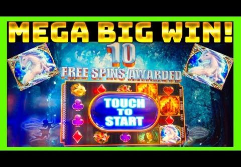 MEGA BIG WIN!!! BEAUTIFUL BONUSES! Mystical Unicorn Slot Machine