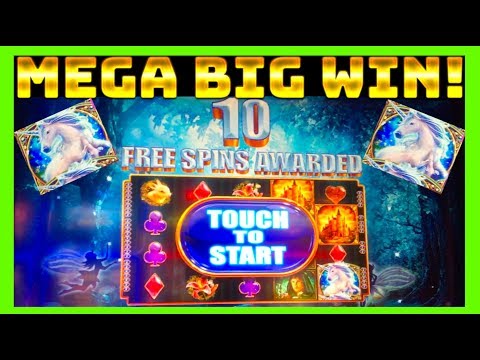MEGA BIG WIN!!! BEAUTIFUL BONUSES! Mystical Unicorn Slot Machine