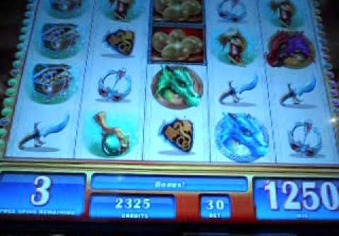 WMS Dragon’s Realm Mega Big Win Slot Bonus