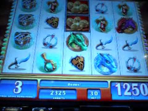 WMS Dragon’s Realm Mega Big Win Slot Bonus