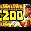 MY BIGGEST BRONCO SPIRIT 🔥 SLOT WIN EVER €200 BET BONUS RETRIGGER OMG NO WAY *** ULTRA BIG WIN***‼️