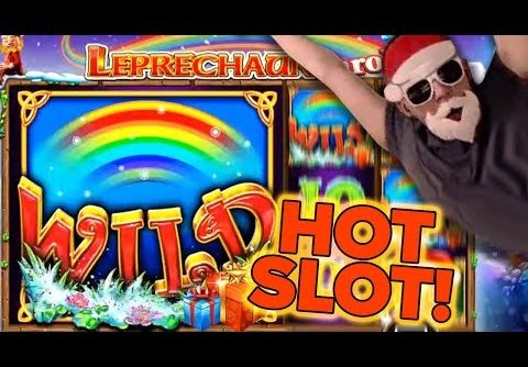 SUPER BIG WINS on New Slot Leprechaun Carol!