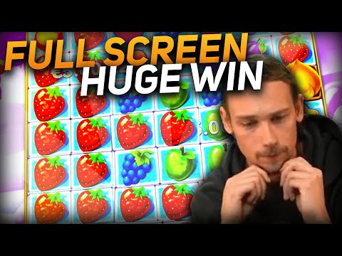 Streamer Super Huge win on the Fruit Party slot – Top 5 Biggest Wins of week