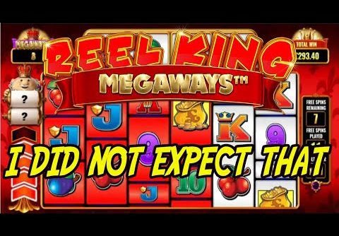 REEL KING MEGAWAYS HUGE WIN £2 STAKE