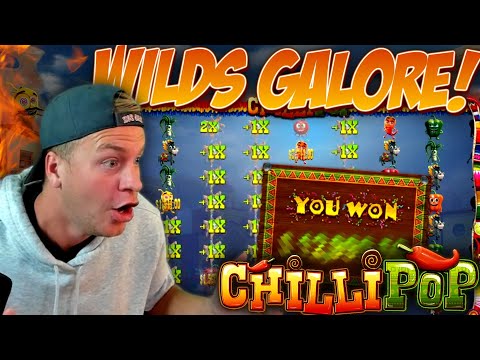 Chilli Pop Slot WILDS GALORE! (Big Win)