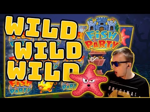 HUGE WIN on Fish Party Slot Machine!!