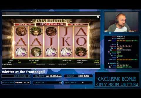 Divine Fortune Slot Gives Super Big Win!!