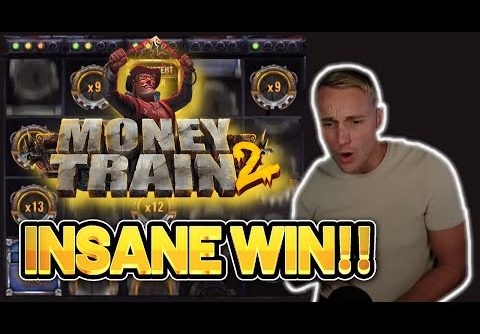 INSANE WIN! MONEY TRAIN 2 BIG WIN – Casino slot from Casinodaddy LIVE STREAM