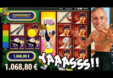 BIG WIN!!!! Bruce Lee – Casino Games – Bonus Round (Casino Slots)