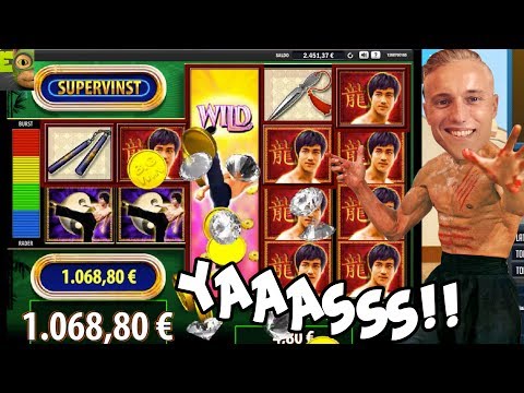 BIG WIN!!!! Bruce Lee – Casino Games – Bonus Round (Casino Slots)