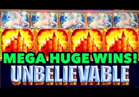 **MEGA HUGE WINS!** BIG BETS! Mystical Unicorn Slot BEST WINS Part 5!