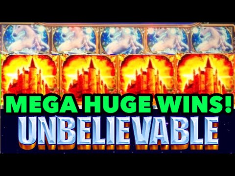 **MEGA HUGE WINS!** BIG BETS! Mystical Unicorn Slot BEST WINS Part 5!